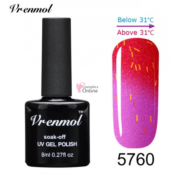 Oja Semipermanenta Soak Off UV Vrenmol 8ml Cameleon 5760